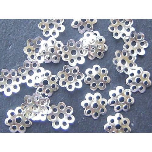 100 Calottes Filigrame 8mm