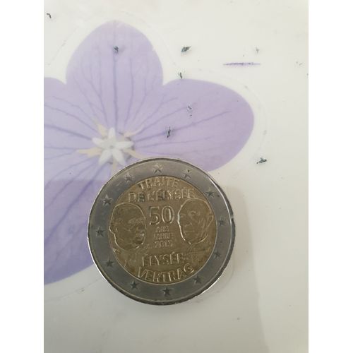 Pièce 2 Euros, Traite De L Élysée 2013