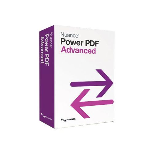 Nuance Power Pdf Standard - (V. 1.0) - Version Boîte - 1 Utilisateur - Dvd (Brown Bag) - Win - Français)