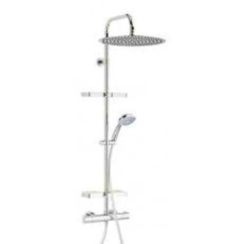 Dome de pluie rond thermostatique VALENTIN collection OPIUM 2013 avec tablettes