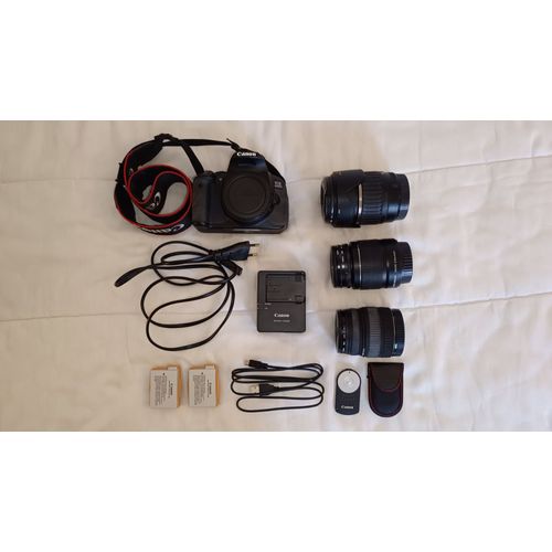 Canon EOS 650D 18 mpix + 3 Objectifs (Tamron, Canon, Sigma) + accessoires