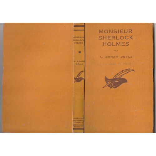Sir Arthur Conan Doyle - Une Etude En Rouge - (A Study In Scarlet) Traduit De L'anglais Par René Lécuyer - Le Masque Librairie Des Champs Elysées 306 000.133 6 1933 - Cartonné Rigide In-12 - 247 P