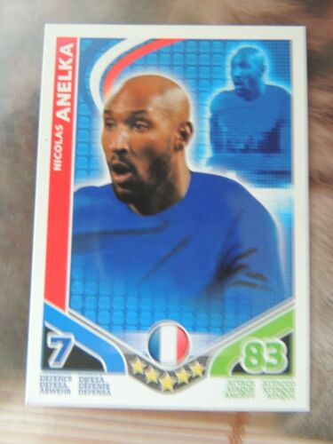 Carte Match Attax France: Nicolas Anelka, Attaquant
