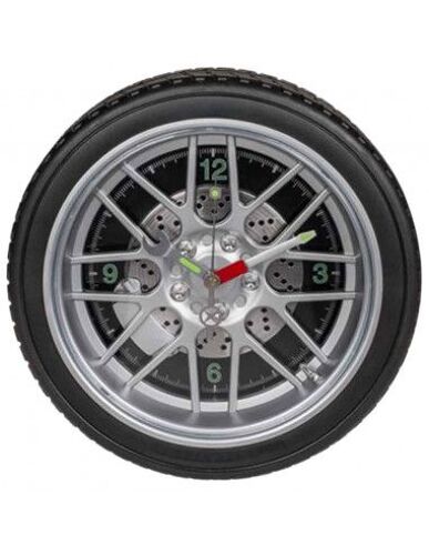 Objet décoratif - Horloge Murale rétroéclairée inspirée d'une roue de voiture