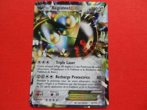 Registeel Ex 180pv 81/124 Francaise