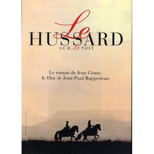 Le Hussard Sur Le Toit, Synopsis Dépliant, Jean-Paul Rappeneau, Juliette Binoche, Olivier Martinez
