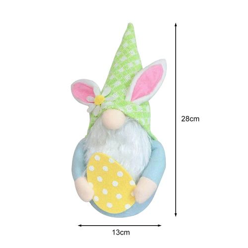 Peluche De Dessin Animé Pour Enfants, Fait À La Main, Sans Visage, Jouet Gnome De Pâques, Casquette De Couleur, Ornement De Bu 4bo