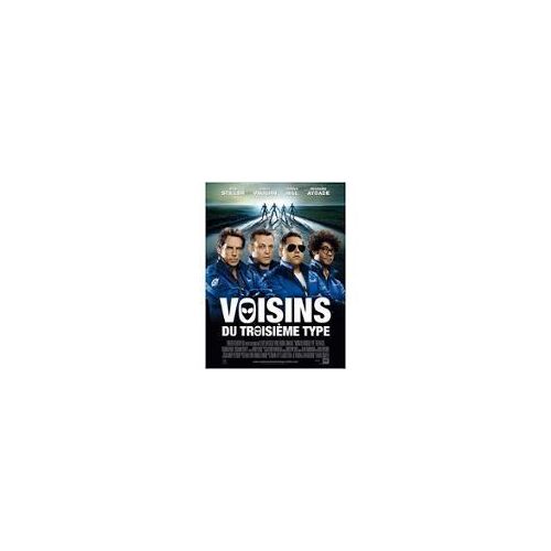 Voisins Du Troisième Type - Ben Stiller - Vince Vaughn - Akna Schaffer - Affiche De Cinéma Pliée 60x40 Cm