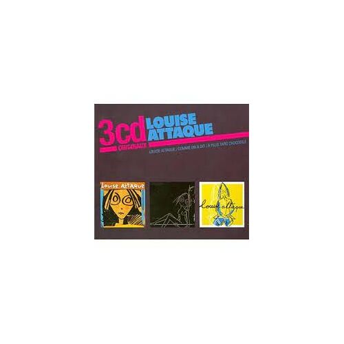 Louise Attaque - Comme On A Dit/ A Plus Tard Crocodile / 1er Album - Coffret 3 Cd