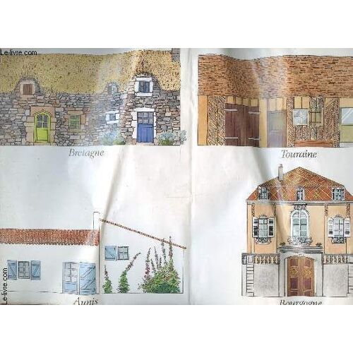 Maisons Typiques De France (1 Fascicule Deliant).