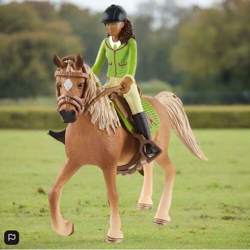 Schleich Horse Club Sarah & Mystery 42542