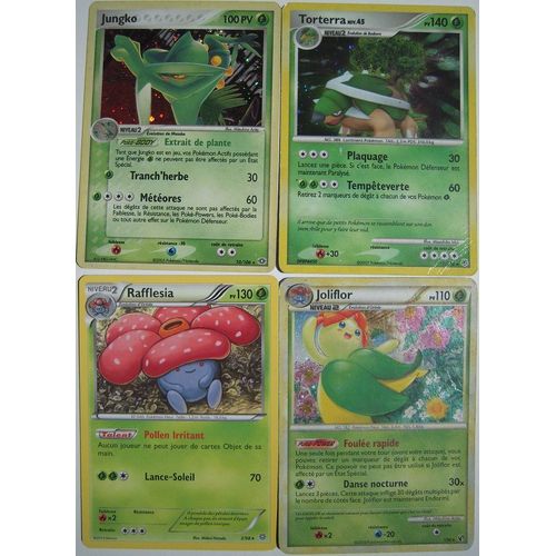 Lot De 4 Cartes Pokemon De 100pv Et Plus
