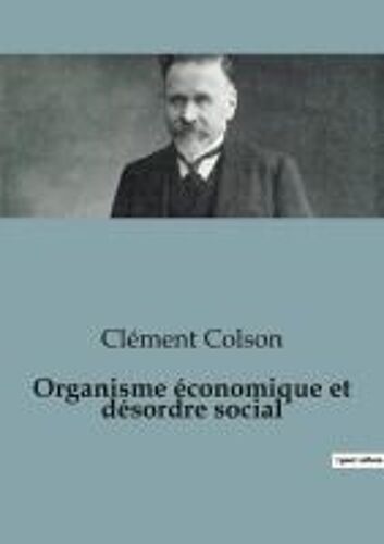 Organisme Économique Et Désordre Social