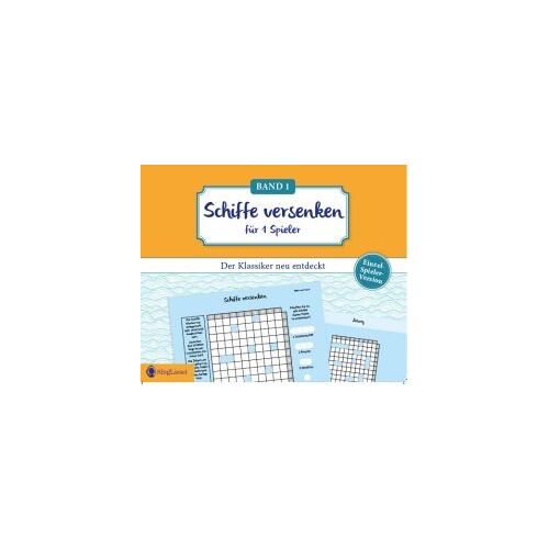 Schiffe Versenken. Jetzt Ohne Gegner Alleine Spielen. Der Spiele-Klassiker Als Einzel-Spieler-Version. Gedächtnistraining Und Logik-Spiel Für Stundenlangen Rätsel-Spaß. Rätsel-Block Im Xxl-Format