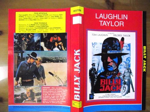 Tv Video.Jaquette Du Film.Billy Jack.(Western).Réalisation.T.C.Frank Avec Tom Laughlin Delores Taylor Clark Howat Bert Freed Julie Webb