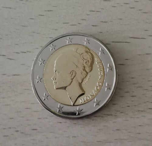 Monaco 2007 Grâce Kelly 2 Euros Commemorative Officielle