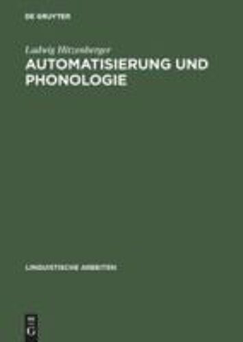 Automatisierung Und Phonologie