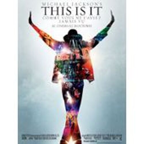 This Is It - Michael Jackson - Affiche De Cinéma Américaine Pliée 68x101 Cm