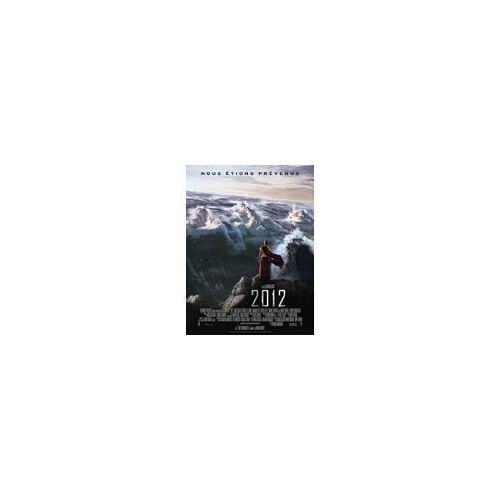2012 - Roland Emmerich - John Cusack - Affiche De Cinéma Américaine Pliée 68x101 Cm