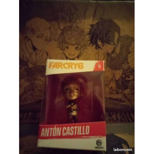 Figurine Anton Castillo Gold ,Store Exclusive Or Doré Vinyle Far Cry 6 , Ubisoft N°11. Figurine Exclusive 