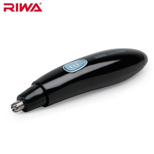 Tondeuse Pour Hommes, Lame En Acier Inoxydable, Pour Le Nez Et Les Oreilles, Lavable, Batterie 1xaa