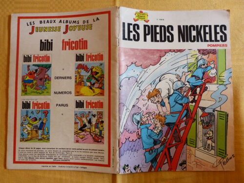 Les Pieds Nickelés Pompiers N°104 1980