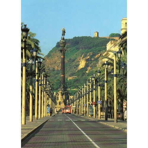 Carte Postale - Barcelone - Passage De Colomb