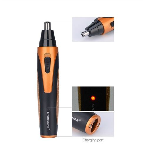 Tondeuse 4 En 1 Rechargeable Par Usb Pour Le Nez Et Les Oreilles, Rasoir, Épilateur, Machine À Raser, Barbe, Soins Du Visage Pour Hommes - Or