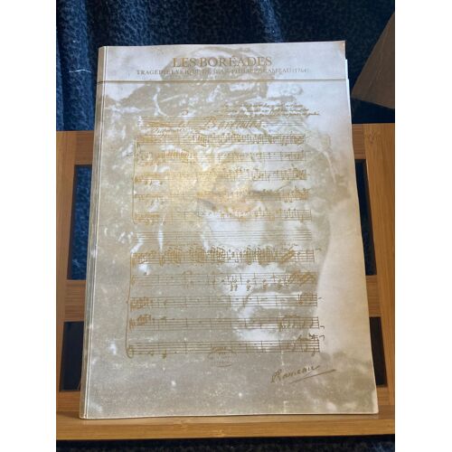 Jean-Philippe Rameau Les Boréades Fac-Simile Manuscrit Bnf Editions Stil 1982