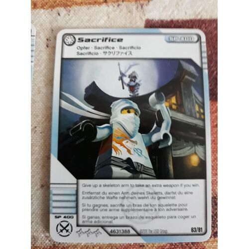 Carte Lego Ninjago Sacrifice 63/81
