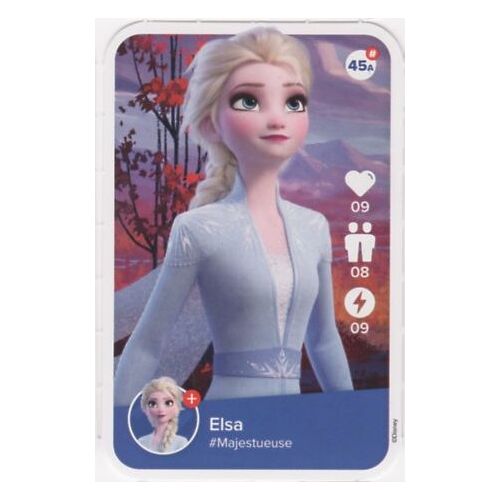 Carte Cuisinons En Famille Avec Disney : Elsa Reine Des Neiges (45 A 45a) - Carrefour 2023