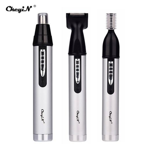 Tondeuse Rechargeable 3 En 1 Pour Le Nez Et Les Oreilles, Épilateur Unisexe Sécurisé Pour Couper Les Cheveux, Sourcils, Favoris - Avec La Boîte