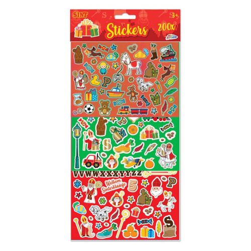Grafix - Sticker Set Sinterklaas, 200st. 830026