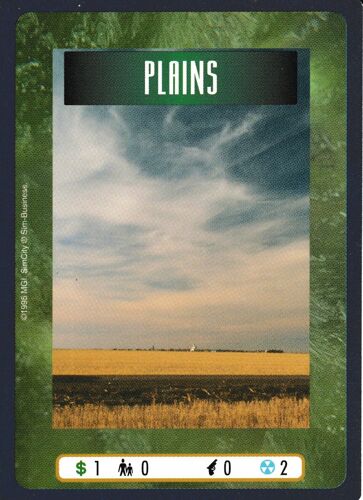 Carte - Sim City - The Card Game - Plains - Vo