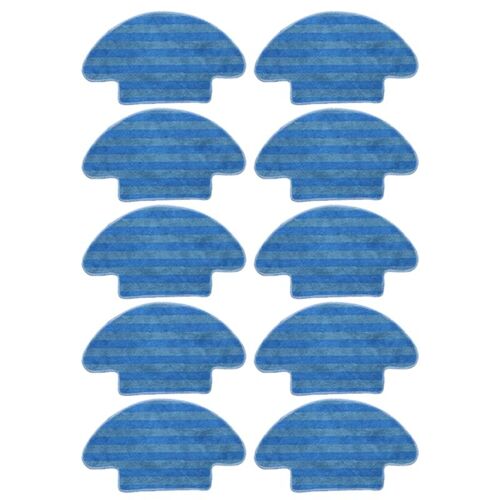 Pièces pour aspirateur Robot Conga série 950, 10 pièces, tissu de vadrouille