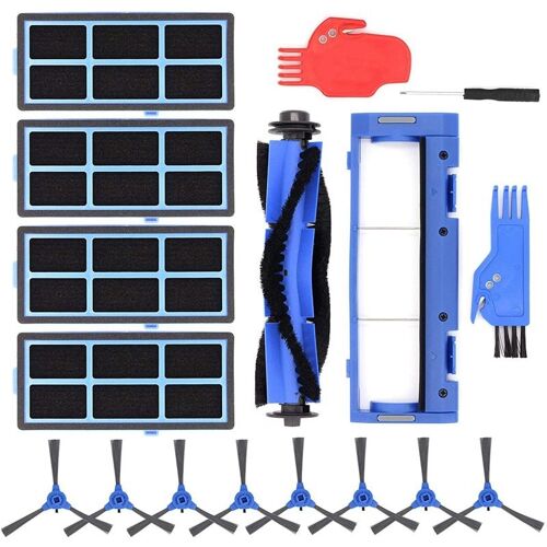 Kit de pièces de rechange pour aspirateur Robot Coredy R3500, R3500S, R550(R500 +), R650, R600, R700, Goovi 1600PA D380