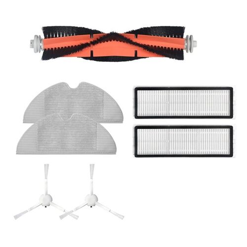 Kit d'outils de nettoyage pour aspirateur Dreame F9, brosse principale, filtre Hepa, brosse latérale, serpillière en tissu, accessoires, 7 pièces