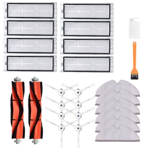 Pièces pour aspirateur Robot Xiaomi Mijia 1S Roborock S50 S55 S5 Max S6MaxV S6, filtre Hepa, brosse de nettoyage
