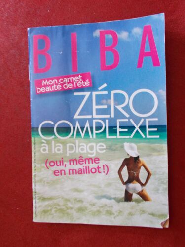 Mon Carnet Beauté De L'été  Zéro Complexe À La Plage Supplément Au Biba 390