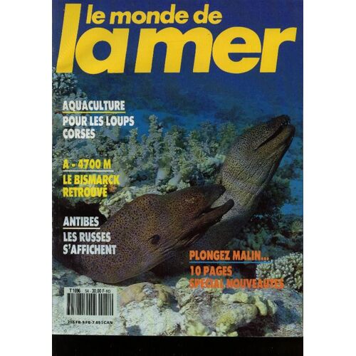 Le Monde De La Mer 54