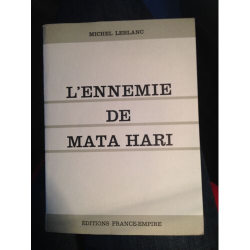 L'ennemi De Mata Hari