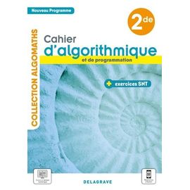 Cahier D'algorithmique Et De Programmation 2de