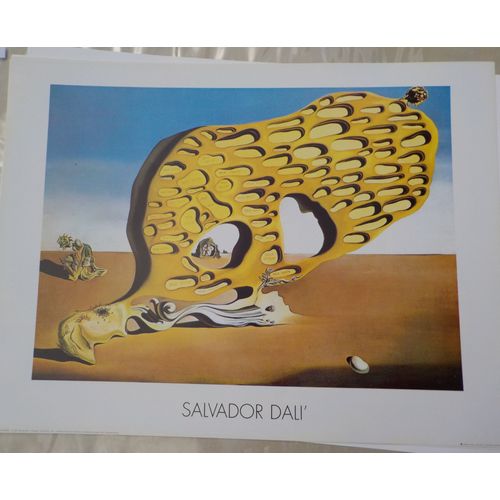 Poster De La Série "Maestri Della Pittura" - N°349, Salvador Dali, L'enigma Del Desiderio : Mia Madre, Mia Madre, Mia Madre, 1929. Demart Pro Arte, 1994