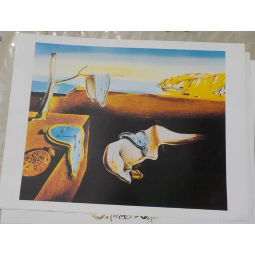 Poster De La Série "Maestri Della Pittura" - N°545, Salvador Dali, The Persistence Of Memory, Sans Date. Siae, 2004