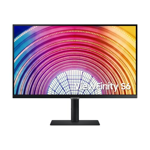 Samsung S27A600NAU - S60A Series - écran LED - 27" - 2560 x 1440 QHD @ 75 Hz - IPS - 300 cd/m² - 1000:1 - HDR10 - 5 ms - HDMI, DisplayPort - noir