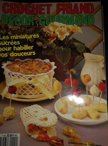 Crochet Friand Décor Gourmand