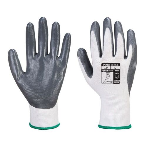 Portwest - Gants manutention enduit nitrile FLEXO GRIP spécial mécanicien