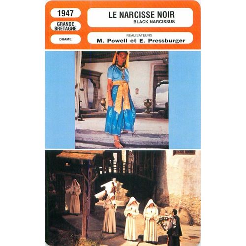 Fiche Monsieur Cinema Le Narcisse Noir De Michael Powell Avec Deborah Kerr, Sabu Et Jean Simmons
