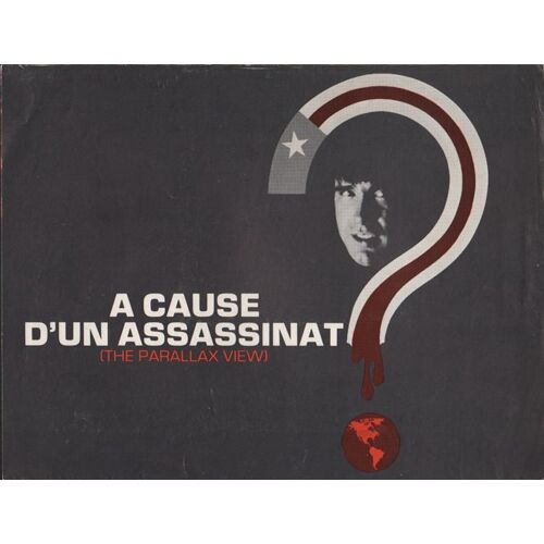 À Cause D'un Assassinat, Synopsis Dépliant, De Alan J. Pakula, Avec Warren Beatty, Paula Prentiss