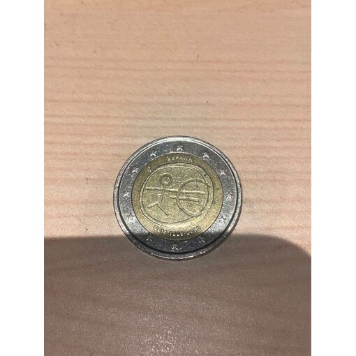 Pièce 2 Euros Commémorative UEM 1999-2009 Allemagne - Bonhomme - Collection